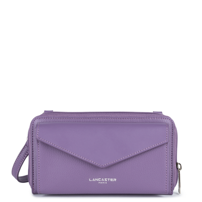 Pochette smartphone - Maya #couleur_mauve-fonc