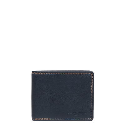 porte-cartes - soft vintage homme #couleur_bleu-fonc-camel