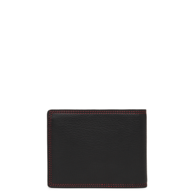 porte-cartes - soft vintage homme #couleur_noir-rouge