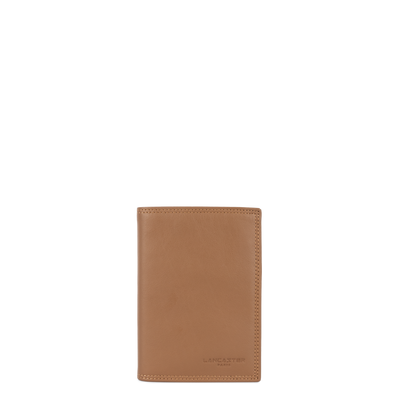 grand portefeuille - soft vintage homme #couleur_camel