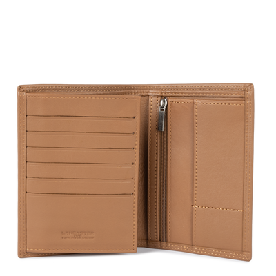 grand portefeuille - soft vintage homme #couleur_camel