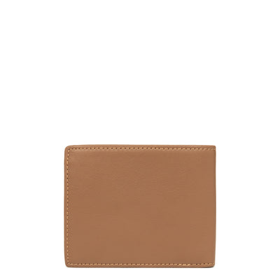 petit porte-cartes - soft vintage homme #couleur_camel