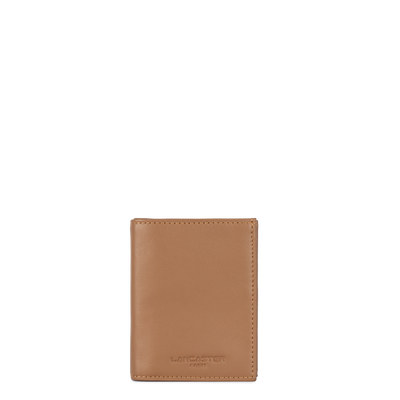 petit portefeuille - soft vintage homme #couleur_camel