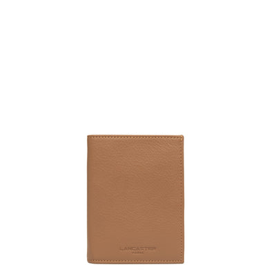 portefeuille - soft vintage homme #couleur_camel