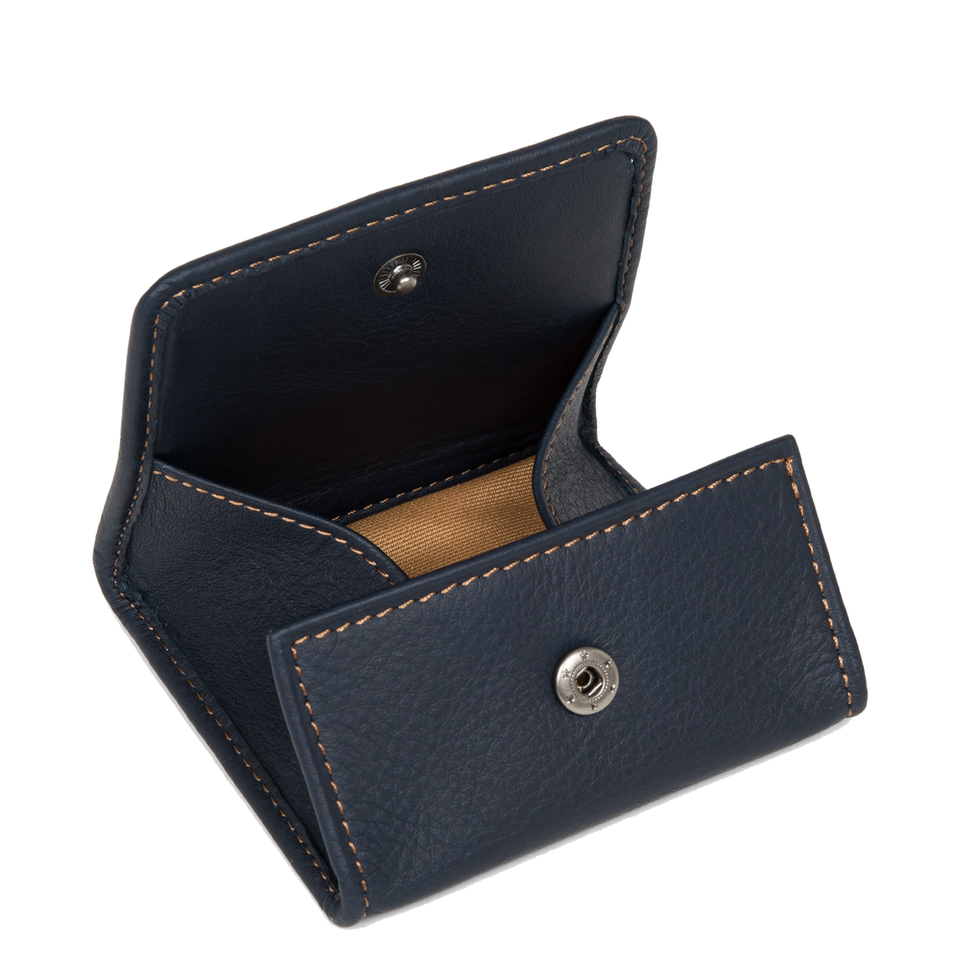 porte-monnaie - soft vintage homme #couleur_bleu-fonce-camel