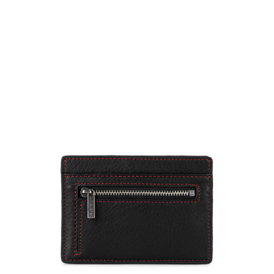 porte-cartes - soft vintage homme #couleur_noir-rouge