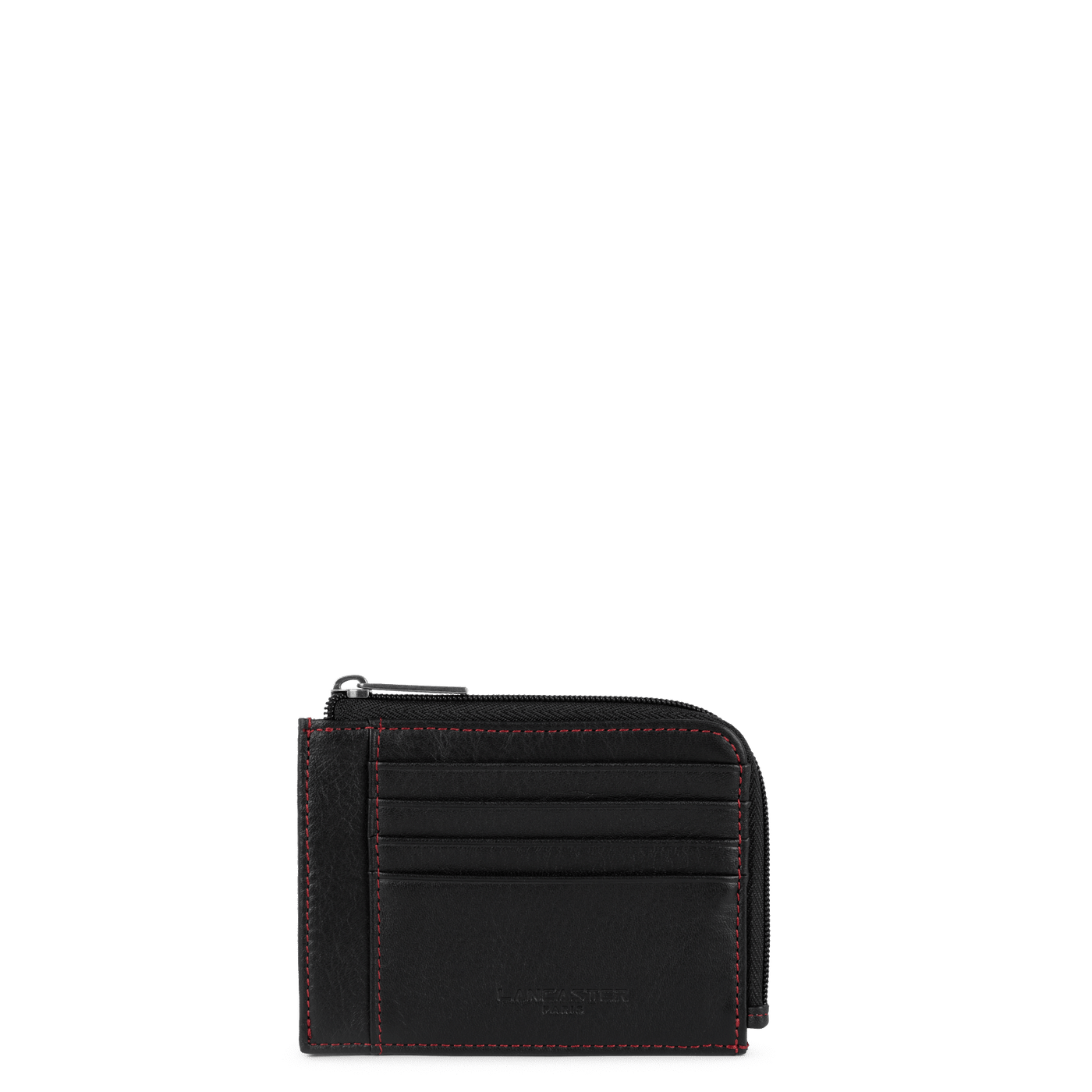 porte-cartes - soft vintage homme #couleur_noir-rouge