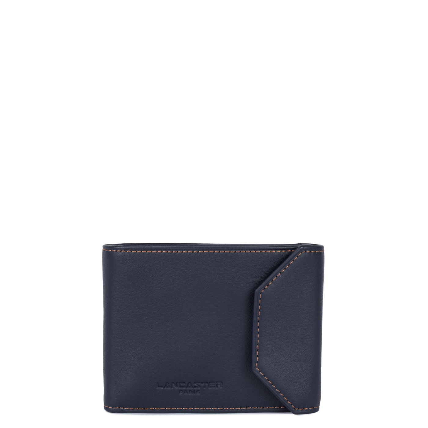 porte-cartes - soft vintage homme #couleur_bleu-fonce-camel