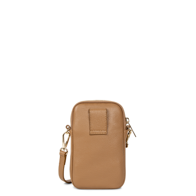 pochette smartphone - dune #couleur_camel