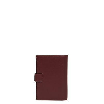 portefeuille - smooth #couleur_bordeaux