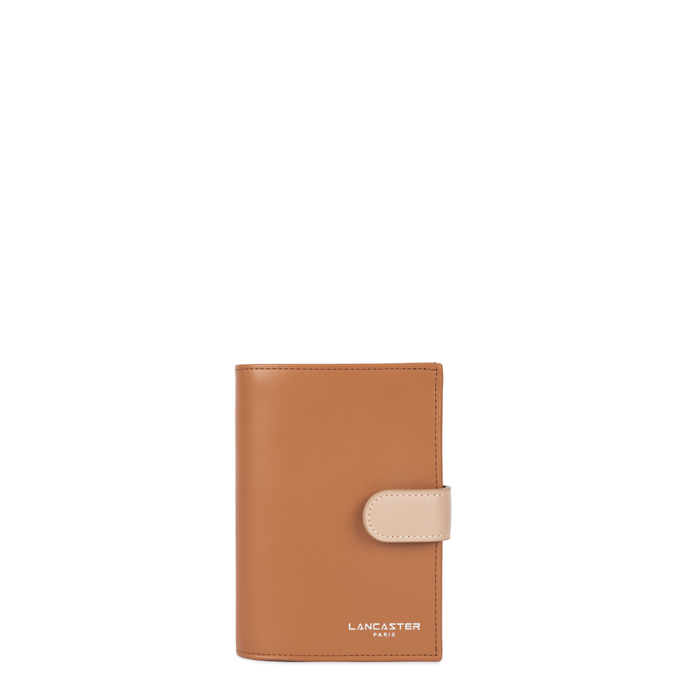 portefeuille - smooth #couleur_camel-nude-fonc