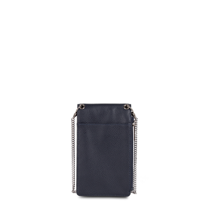 pochette smartphone - foulonné pm #couleur_bleu-fonc