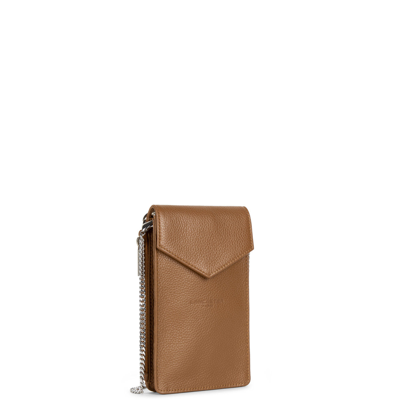 pochette smartphone - foulonné pm #couleur_camel