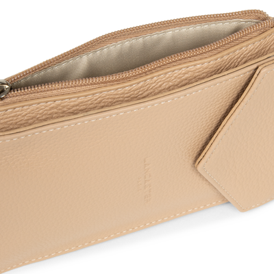 pochette smartphone - foulonné pm #couleur_nude