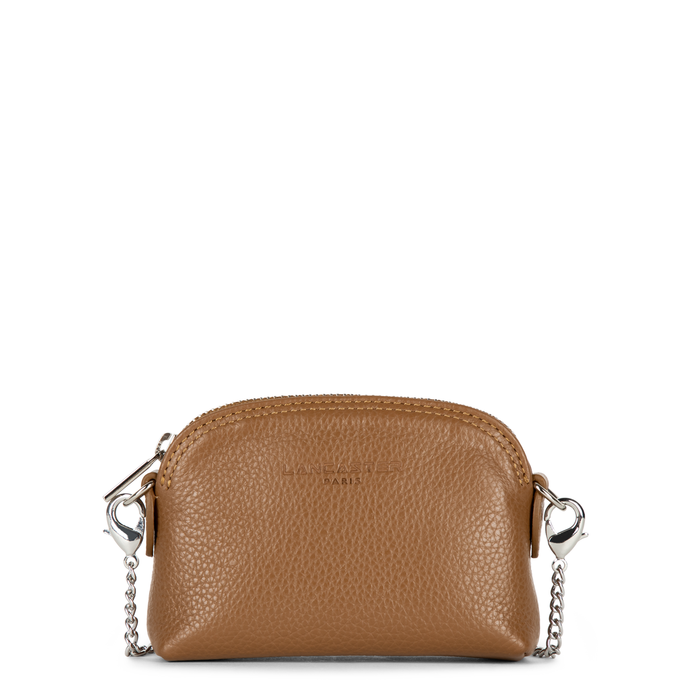 petit porte-monnaie - foulonné pm #couleur_camel