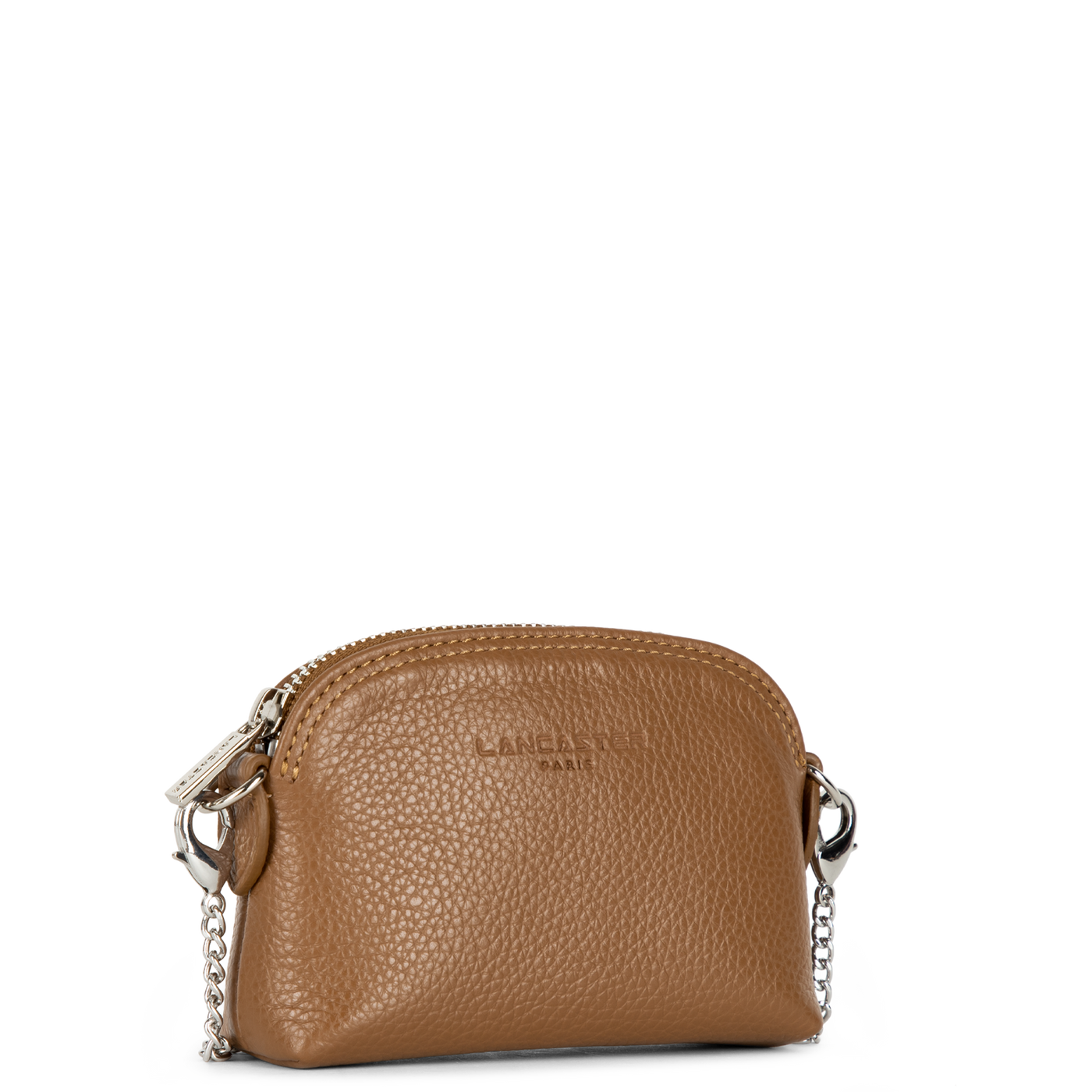 petit porte-monnaie - foulonné pm #couleur_camel