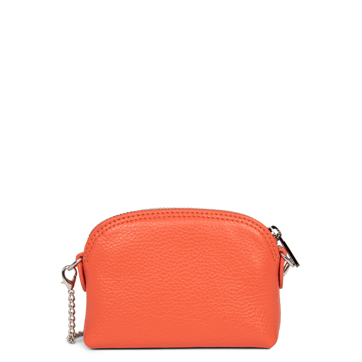 petit porte-monnaie - foulonné pm #couleur_orange