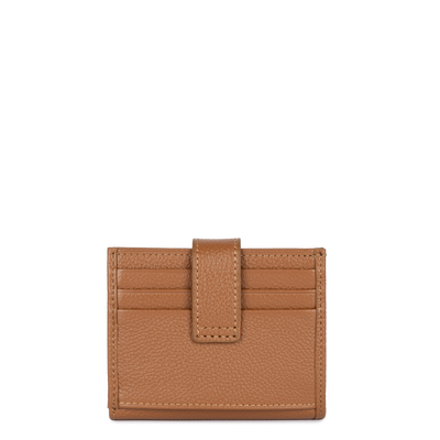 porte-cartes - foulonné pm #couleur_camel