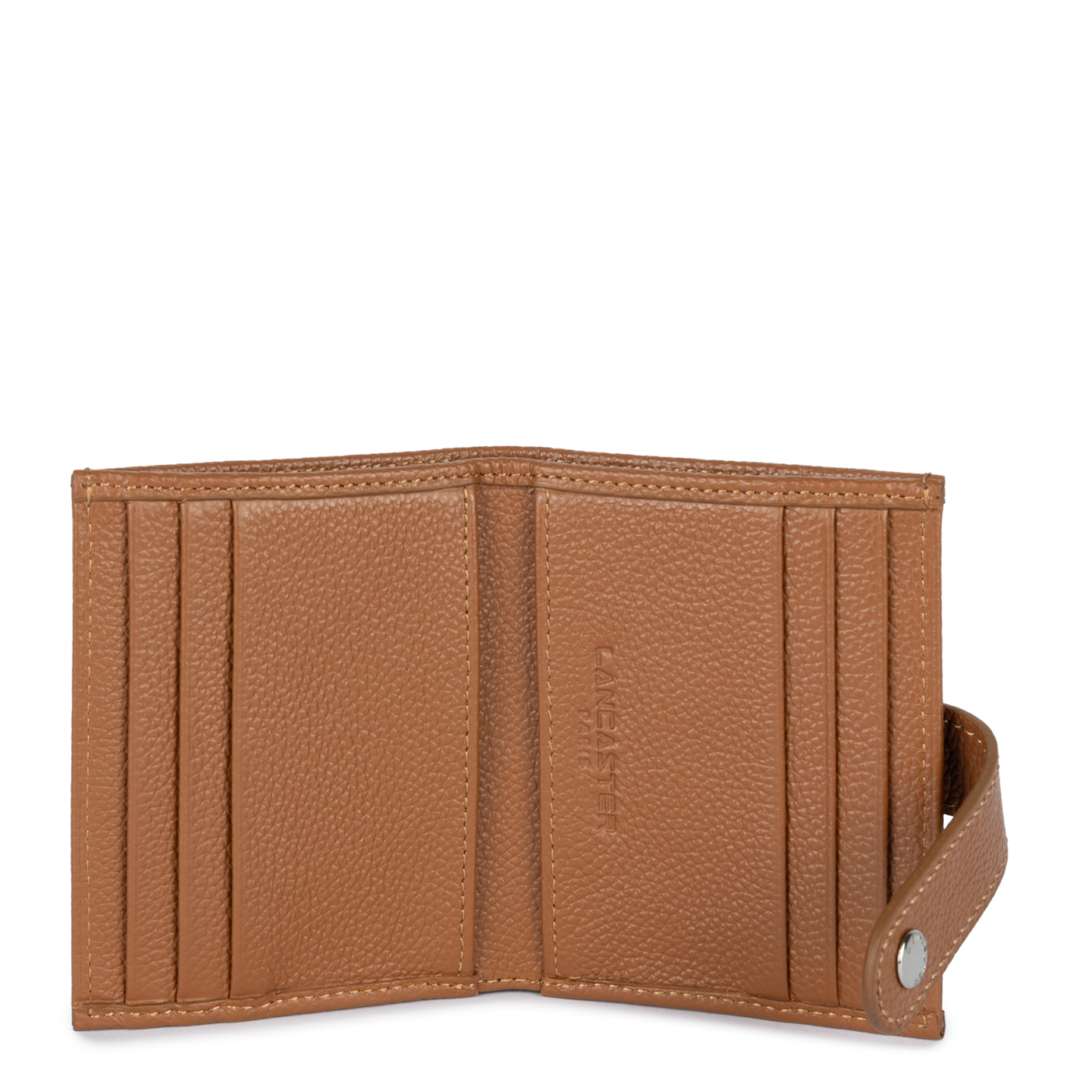 porte-cartes - foulonné pm #couleur_camel