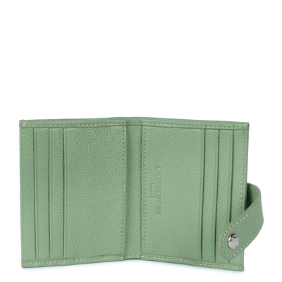 porte-cartes - foulonné pm #couleur_jade-antic