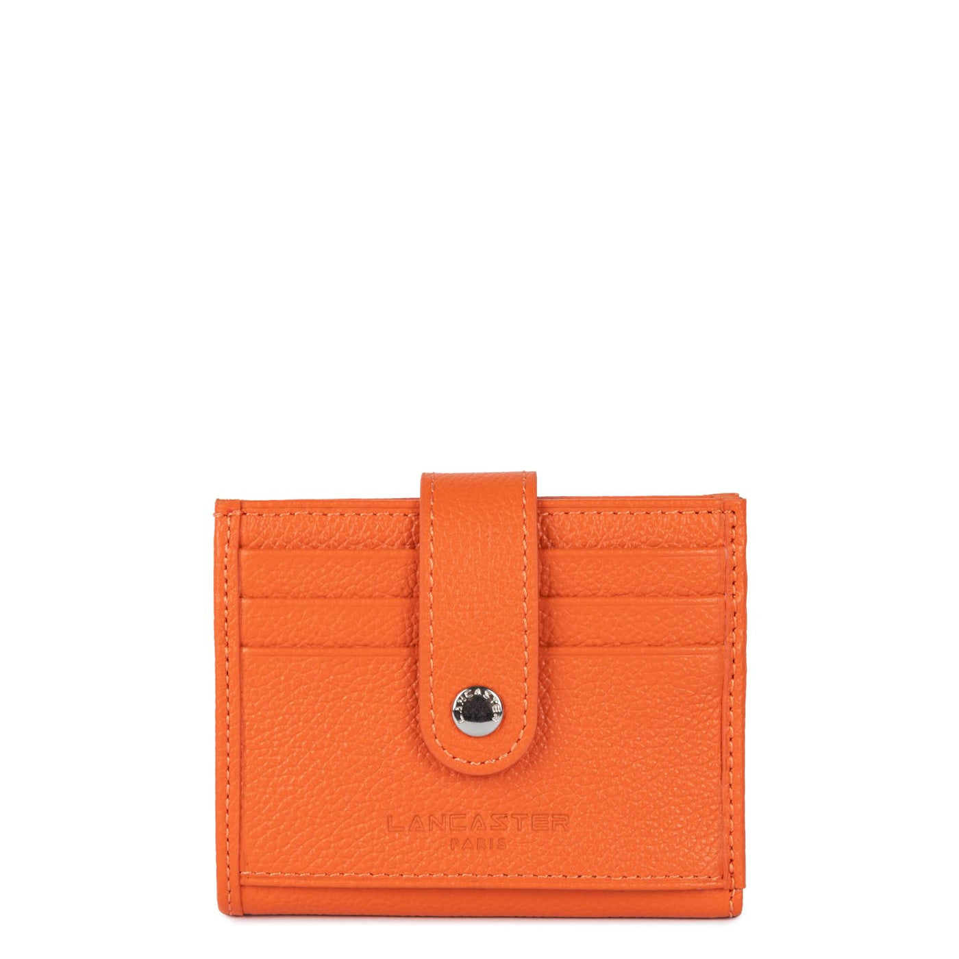 Porte-cartes - Foulonné PM #couleur_orange