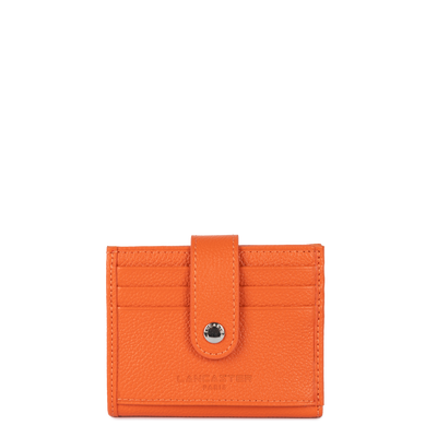 porte-cartes - foulonné pm #couleur_orange