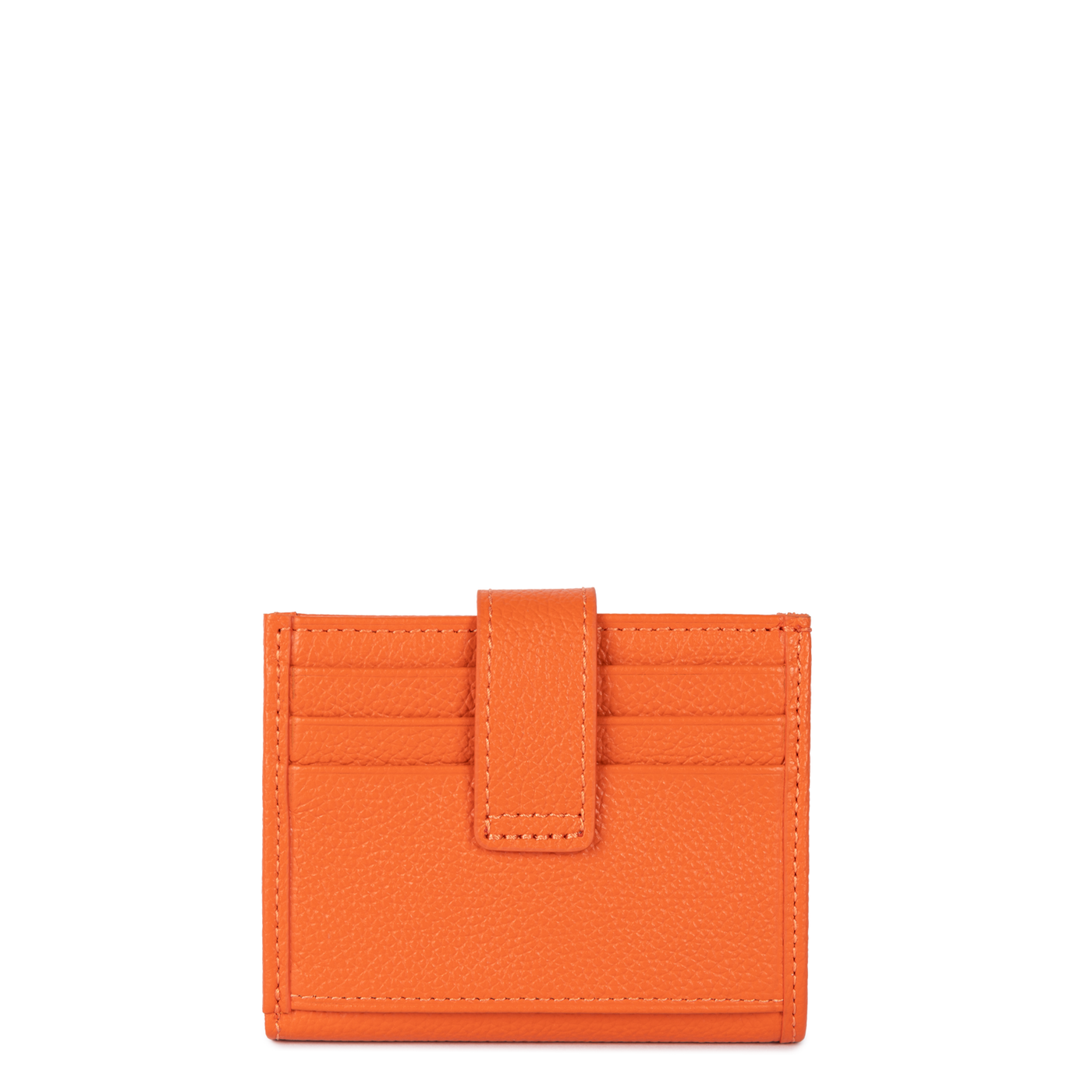 porte-cartes - foulonné pm #couleur_orange