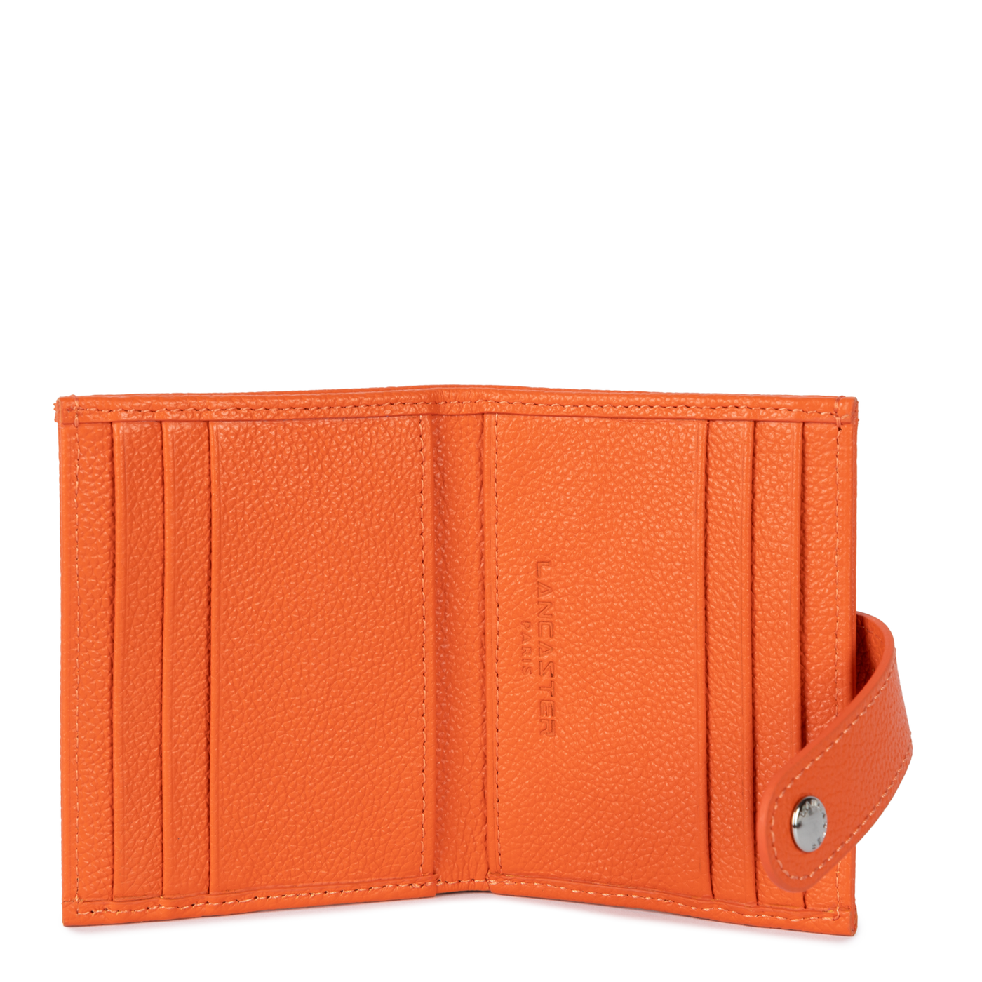 porte-cartes - foulonné pm #couleur_orange