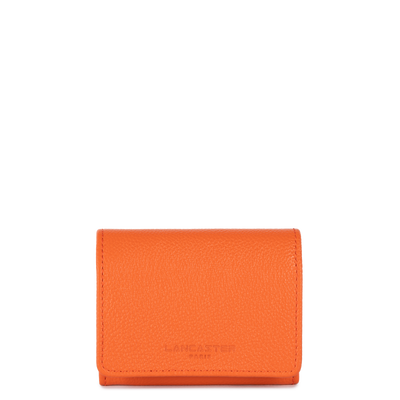 porte-cartes - foulonné pm #couleur_orange