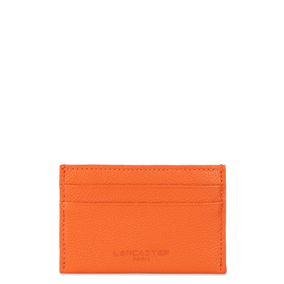 porte-cartes - foulonné pm #couleur_orange