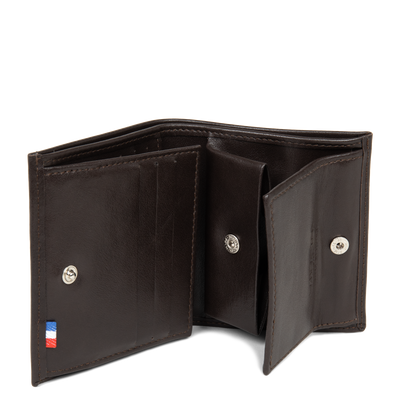 porte-cartes - p.m. l'homme made in france #couleur_marron