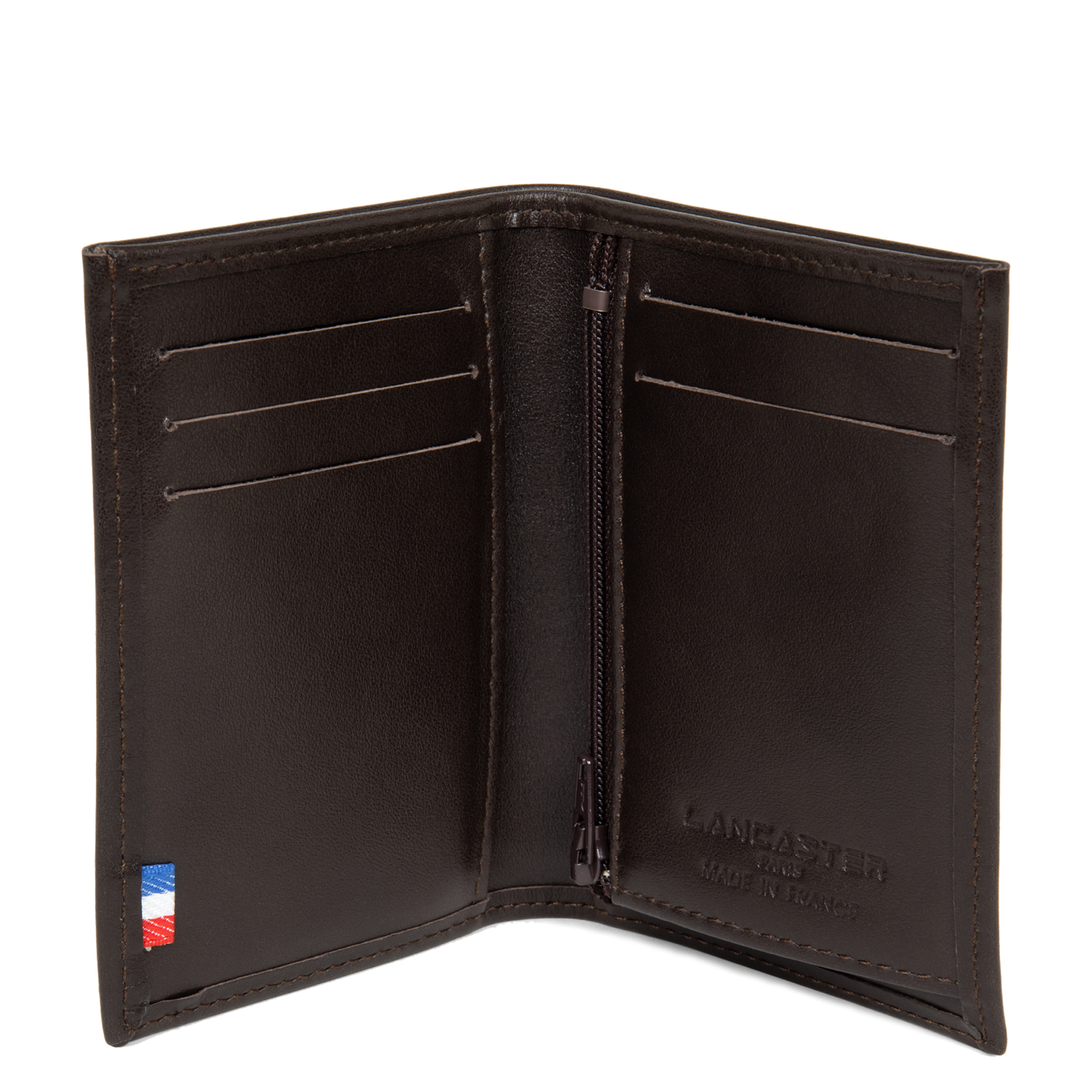 porte-cartes - p.m. l'homme made in france #couleur_marron