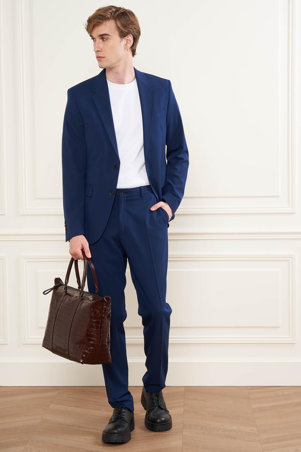 sac cabas main - croco homme 