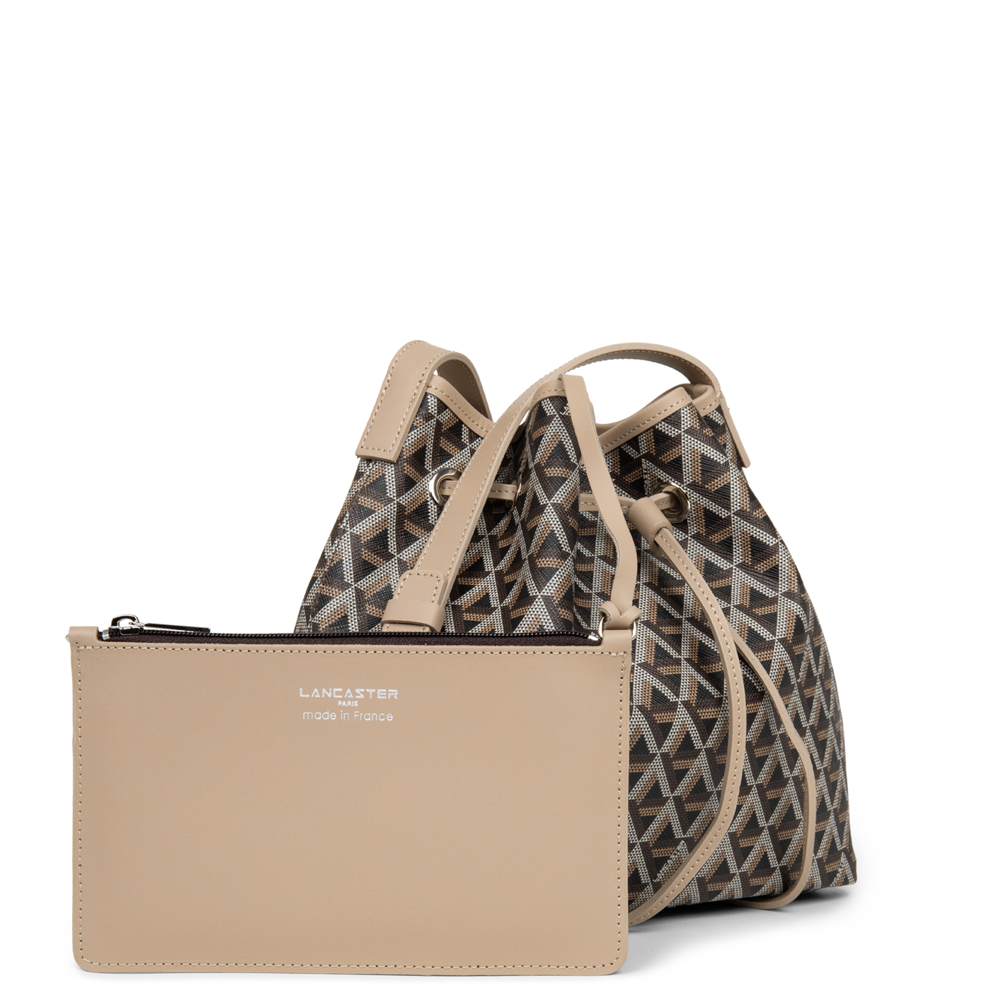 sac bourse - ikon #couleur_marron-nude