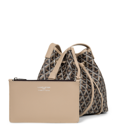 sac bourse - ikon #couleur_marron-nude