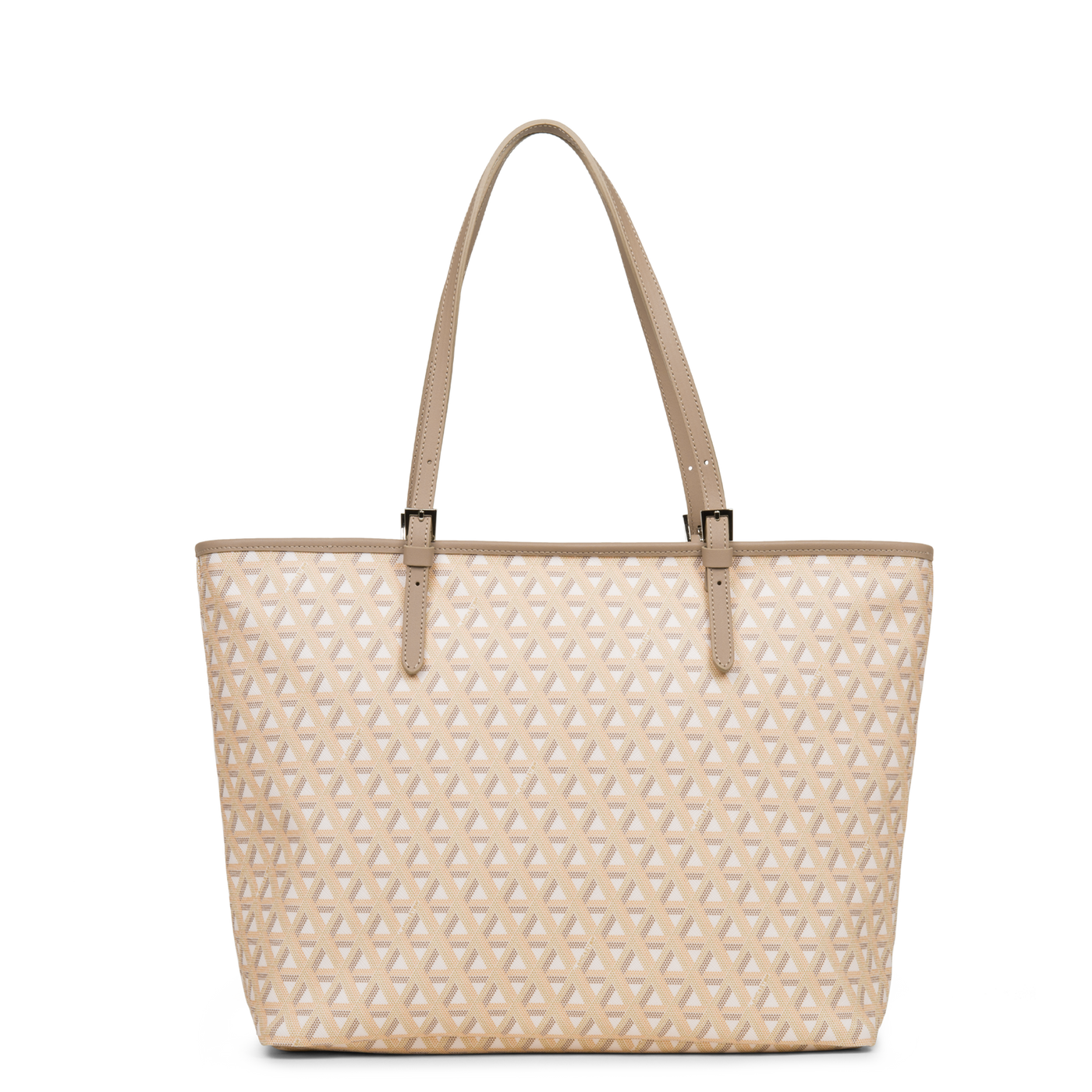 grand sac cabas épaule - ikon #couleur_beige