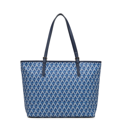 grand sac cabas épaule - ikon #couleur_bleu-lectrique