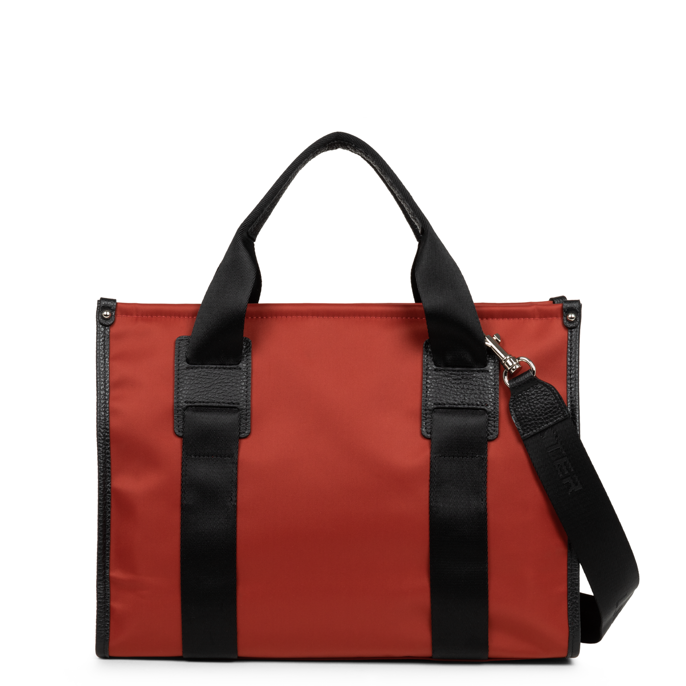 sac cabas main - basic faculty #couleur_carmin