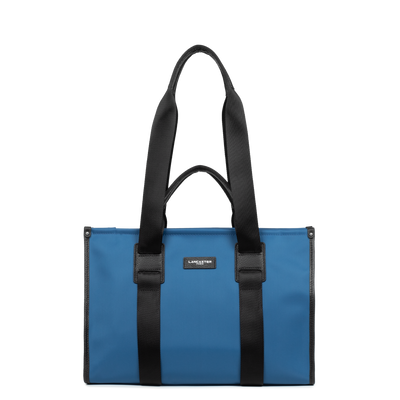 grand sac cabas épaule - basic faculty #couleur_bleu