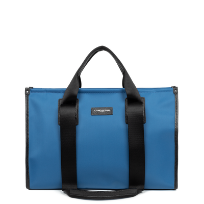 grand sac cabas épaule - basic faculty #couleur_bleu