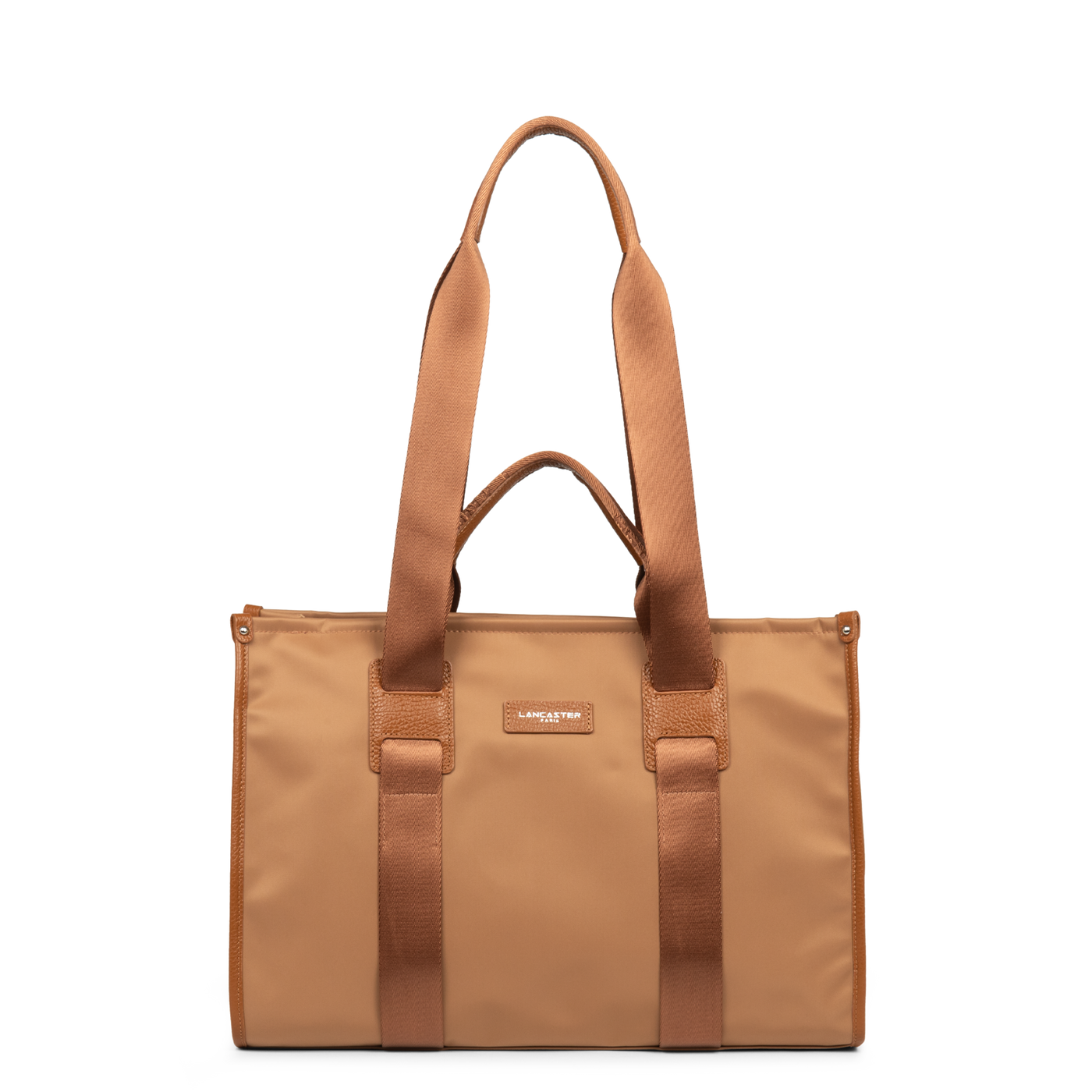 grand sac cabas épaule - basic faculty #couleur_camel