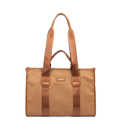 grand sac cabas épaule - basic faculty #couleur_camel