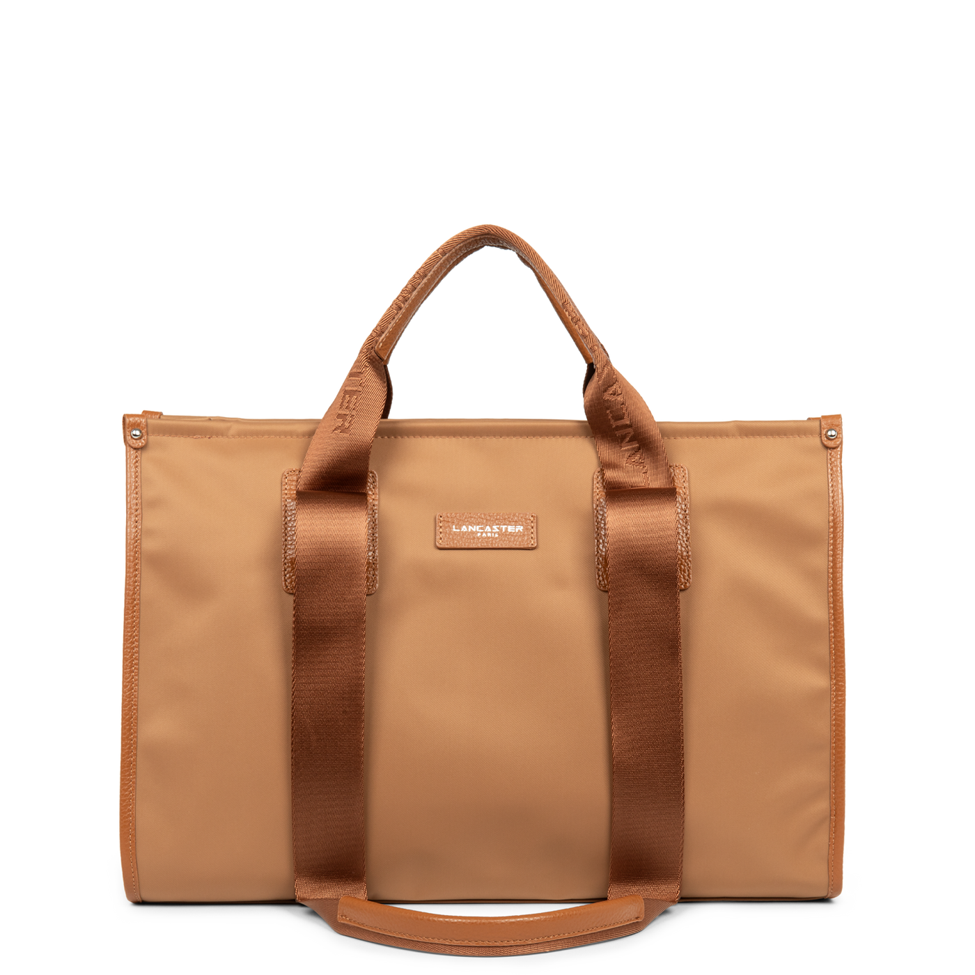 grand sac cabas épaule - basic faculty #couleur_camel