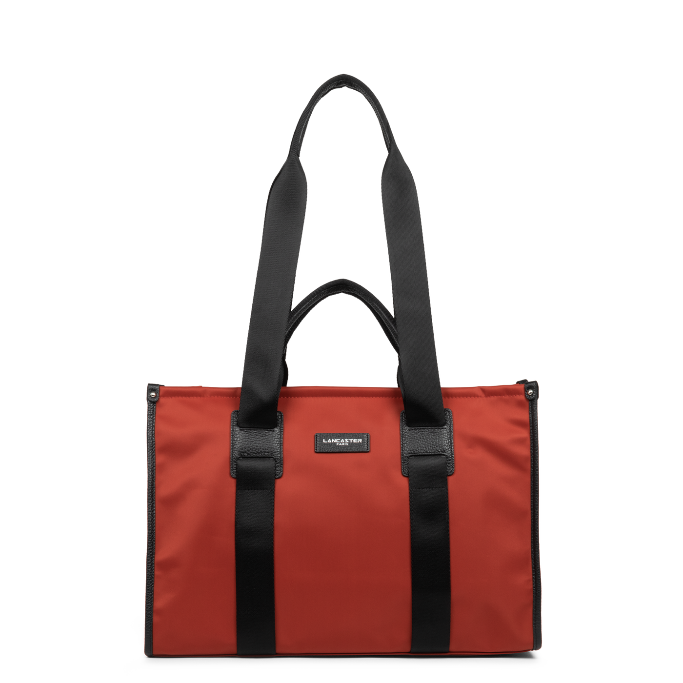 grand sac cabas épaule - basic faculty #couleur_carmin