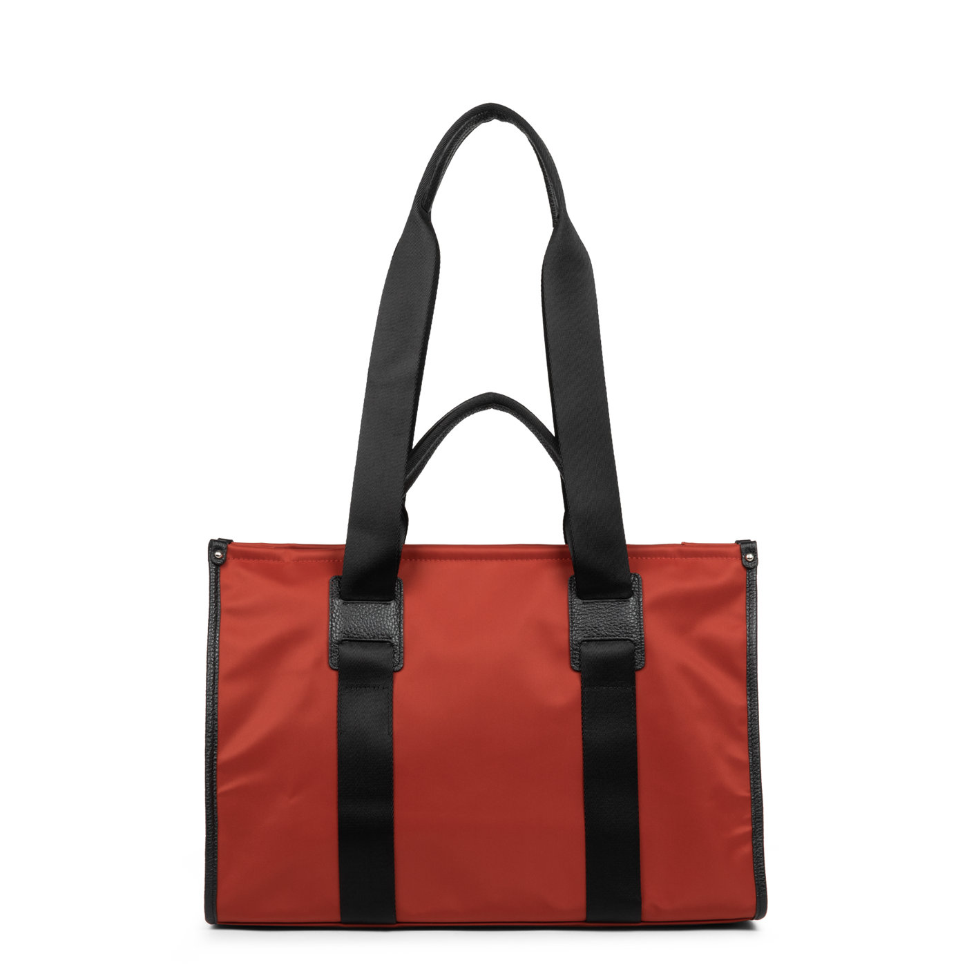 grand sac cabas épaule - basic faculty #couleur_carmin