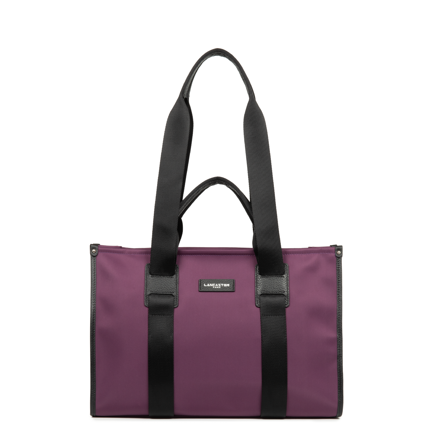 grand sac cabas épaule - basic faculty #couleur_prune