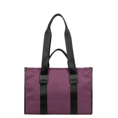 grand sac cabas épaule - basic faculty #couleur_prune