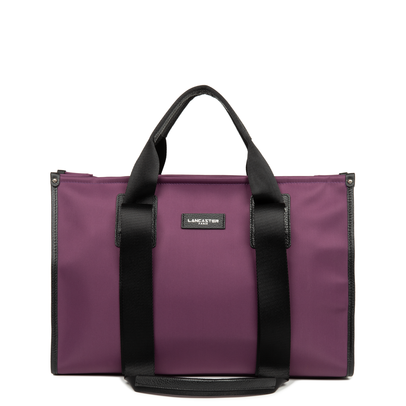 grand sac cabas épaule - basic faculty #couleur_prune