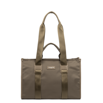 grand sac cabas épaule - basic faculty #couleur_taupe