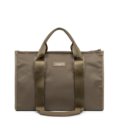 grand sac cabas épaule - basic faculty #couleur_taupe